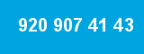 920 907 41 43 920 907 41 43